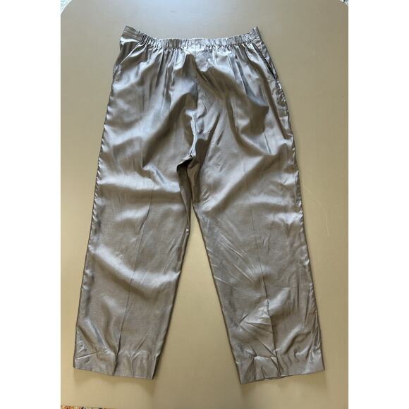 Patchington Pants Brown size 16 Pleated VTG Clearwater FL women’s Formal Career - Picture 4 of 9